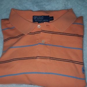 8 Striped Polo RL Shirts - Multiple Colors